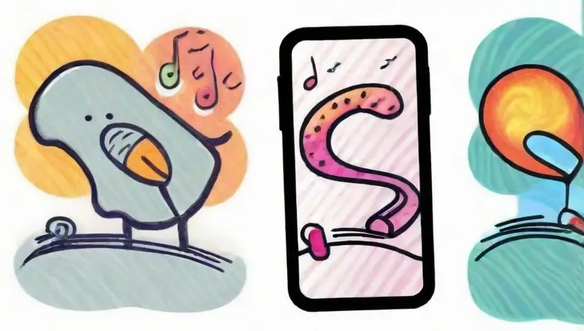 Un contraste de colores y formas evoca emociones y pensamientos variados en un diseño equilibrado